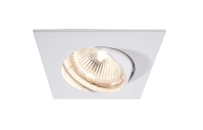 Šviestuvas į/l 1x50W GU5.3 82x82mm H-27mm baltas CEILING BUILT-IN RING - DEKO LIGHT