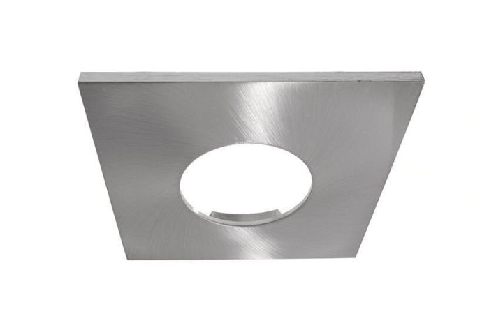 Dangtelis šviestuvui 83x83mm sidabrinės spalvos blizgantis - DEKO LIGHT