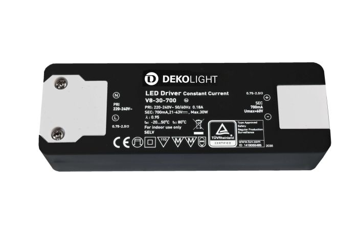 Transformatorius LED 30W 700mA 43V - DEKO LIGHT