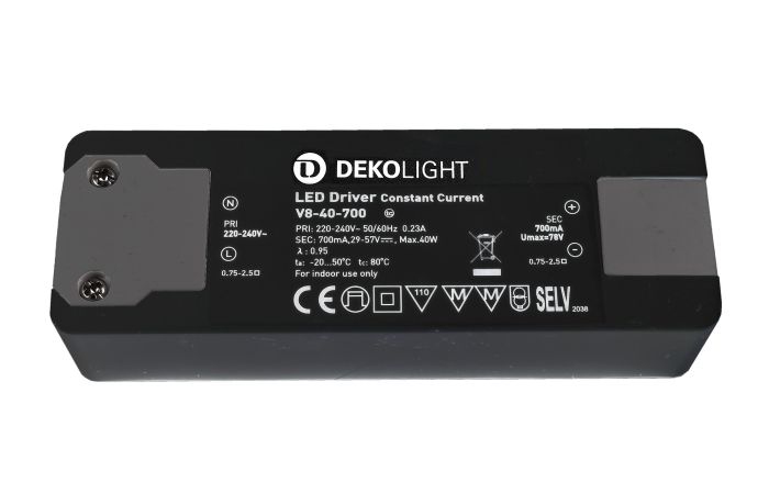 Transformatorius LED 40W 700mA 57V - DEKO LIGHT