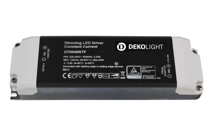 Transformatorius LED 40W 700mA 56V dimeriuojamas - DEKO LIGHT
