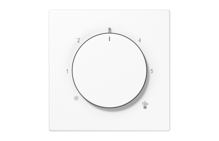 Dangtelis termostatui baltos spalvos LS - JUNG