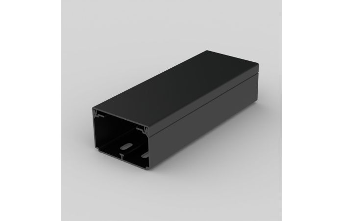 Kanalas 60x40mm su apsaugine plėvele juodos spalvos [2m] - KOPOS KOLIN