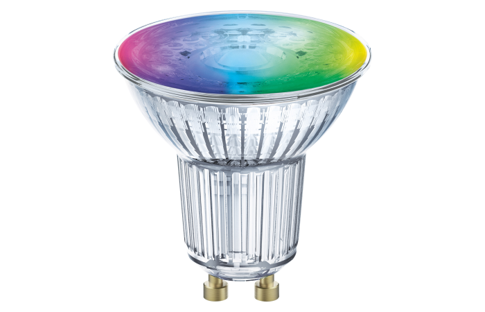 Lempa LED 4.9W GU10 2700K-6500K 350lm RGBW 45° SMART+ WIFI SPOT GU10 MULTICOLOUR - LEDVANCE