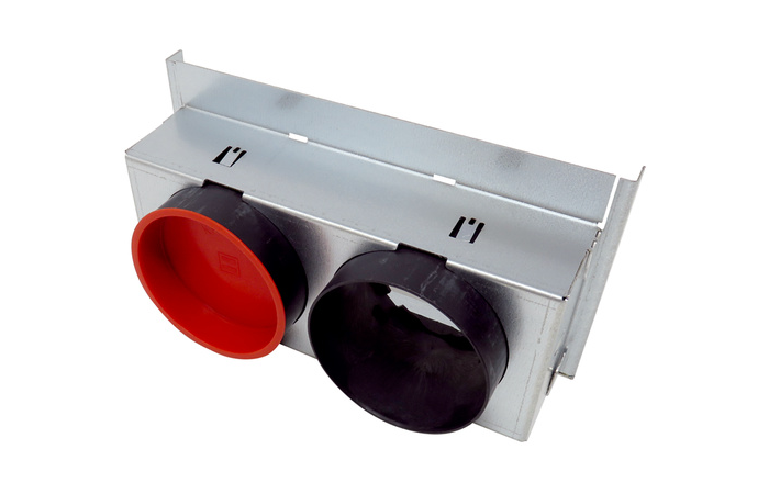 Adapteris 2 skylių MF-F75 WS 75 A - MAICO