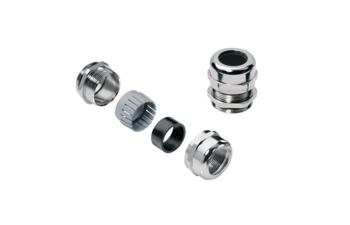 Sandariklis M12 žalvarinis nikeliuotas [3-6.5mm] IP68 VG M12-MS68 - WEIDMULLER