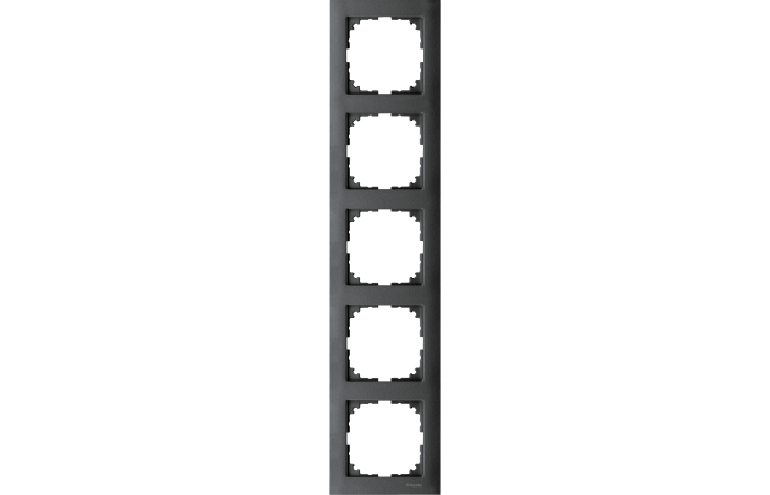 Rėmelis penkiagubas antracito spalvos M-Pure System M Merten - SCHNEIDER ELECTRIC