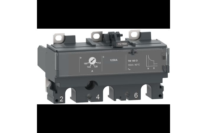 Modulis apsaugos 3P 160A TM160D NSX160/250 ComPacT - SCHNEIDER ELECTRIC
