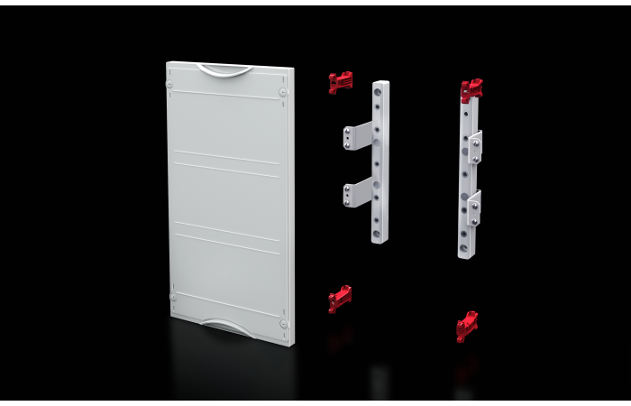 Modulis kirtikliui-saugikliui 750x500mm 8xNH00/4xNH1-3 SV 9666.550 - RITTAL