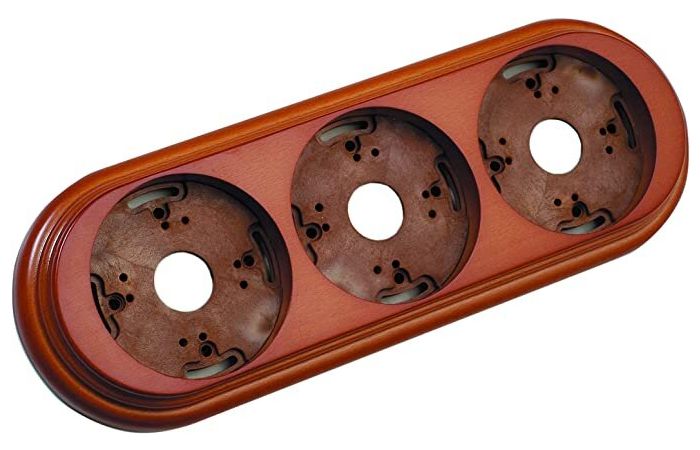 Rėmelis trigubas nelakuotas bukas GARBY - FONTINI