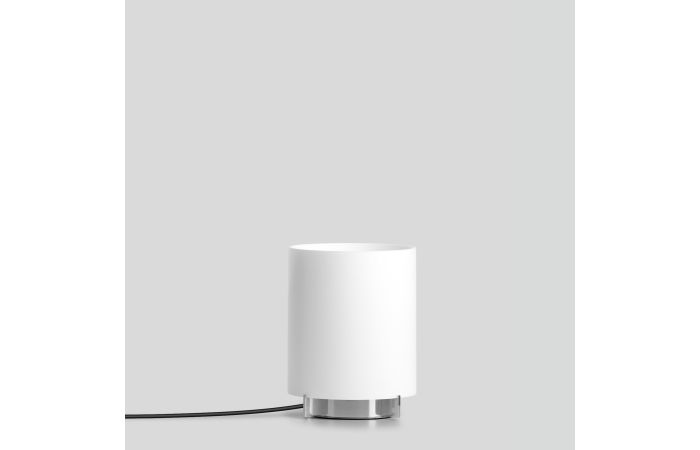 Šviestuvas stalinis 1xE27 IP20 D-220mm H-260mm su 2m kabeliu aliuminio spalvos - BEGA