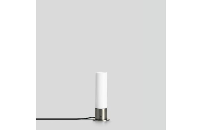 Šviestuvas stalinis 1xE14 IP20 D-70mm H-280mm nerūdijančio plieno spalvos - BEGA