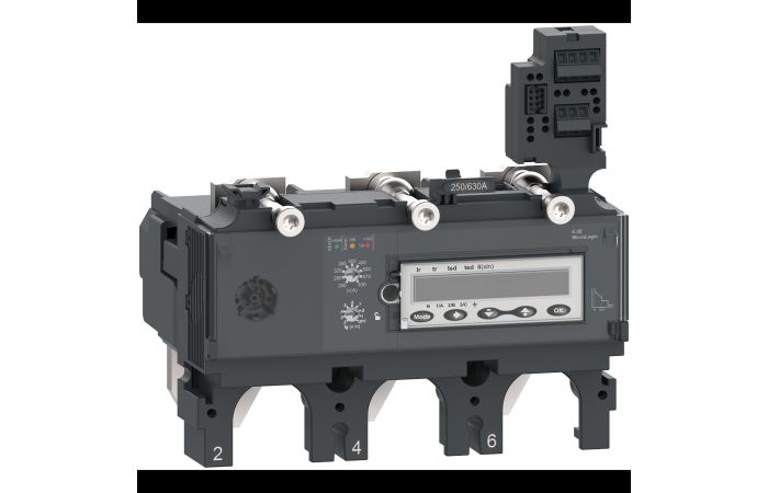 Apsaugos modulis NSX630 A C 3P3D 500A 6.3EM, C6336M500, LV POWER CIRCUIT BREAKERS AND SWITCHES, MCCB OPTIMUM OFFER, COMPACT NSX - SCHNEIDER ELECTRIC (pavadinimas tikslinamas)