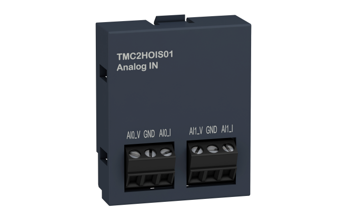 CARTRIDGE M221-HOISTIN ANALOG INPUT, TMC2HOIS01, AUTOMATION CONTROLLERS, FLEXIBLE MACHINE CONTROL, OPTIMIZED FLEXIBLE MACHINE CONTROL - SCHNEIDER ELECTRIC (pavadinimas tikslinamas)