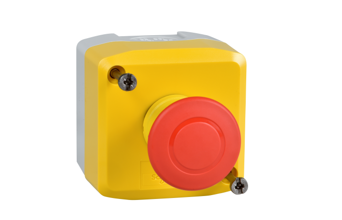 CONTROL STATION EMERGE STOP FUNCTION, XALK198, CONTROL & SIGNALLING, PUSH BUTTONS, PILOT LIGHTS & CONTROLS, CONTROL STATIONS PLASTIC - SCHNEIDER ELECTRIC (pavadinimas tikslinamas)