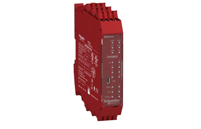 CONTROLLER 8 INPUT 2 O UT SPRING TERM, XPSMCMCP0802G, SAFETY, APPLICATION MODULES AND SAFETY CONTROLLERS, SAFETY CONTROLLER ACCESSORIES - SCHNEIDER ELECTRIC (pavadinimas tikslinamas)