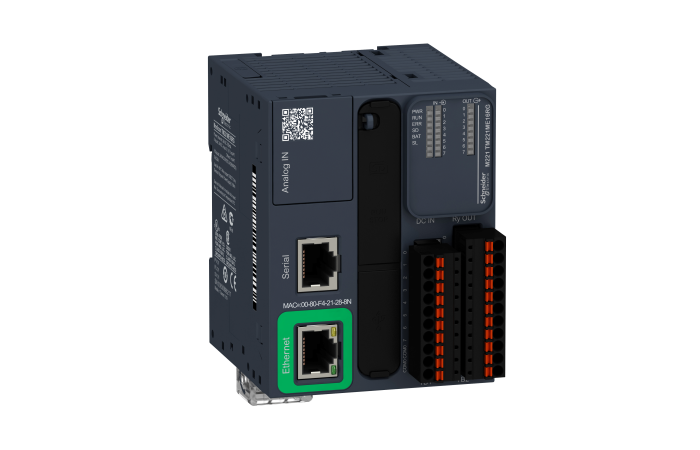 CONTROLLER M221-16IO R Y ETH SPR MOD, TM221ME16RG, AUTOMATION CONTROLLERS, FLEXIBLE MACHINE CONTROL, OPTIMIZED FLEXIBLE MACHINE CONTROL - SCHNEIDER ELECTRIC (pavadinimas tikslinamas)