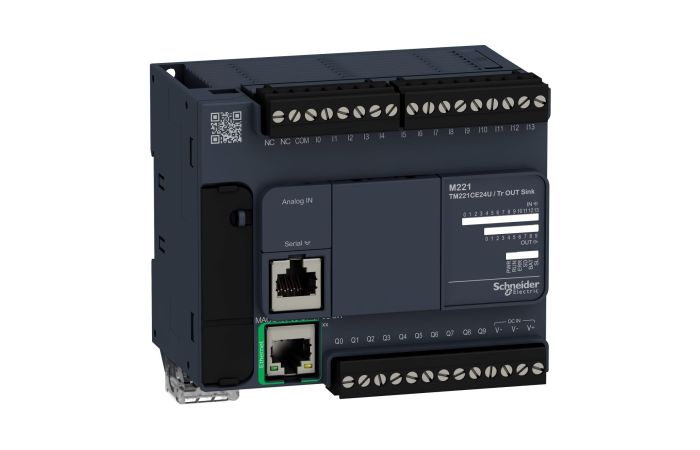 CONTROLLER M221-24IO T INK ETHERNET COMPACT, TM221CE24U, AUTOMATION CONTROLLERS, FLEXIBLE MACHINE CONTROL, OPTIMIZED FLEXIBLE MACHINE CONTROL - SCHNEIDER ELECTRIC (pavadinimas tikslinamas)