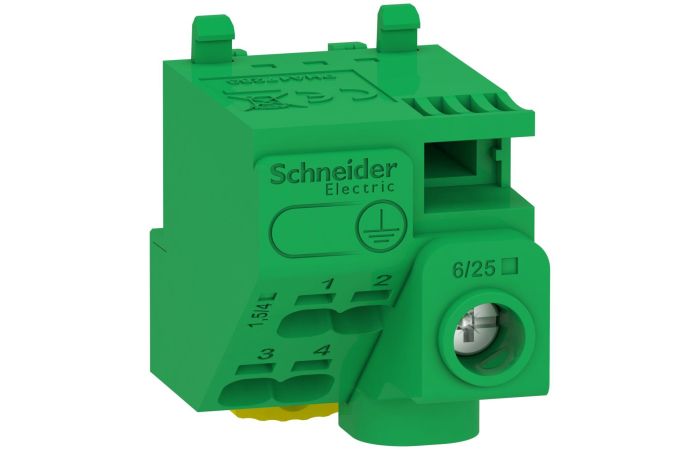 Earth Screwless TB 5ho & Jumper, LGYT1E05, FINAL DISTRIBUTION DEVICES AND SYSTEMS, COMMON CONNECTION, LINERGY DISTRIBUTION SYSTEM - SCHNEIDER ELECTRIC (pavadinimas tikslinamas)