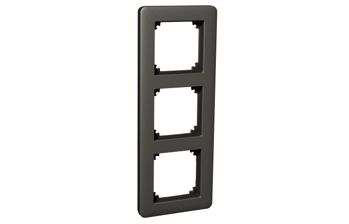 Exxact 3-g frame w bri Primo anthraci, WDE003703, WIRING DEVICES, EXXACT, ELECTROMECHANICAL INSERTS - SCHNEIDER ELECTRIC (pavadinimas tikslinamas)