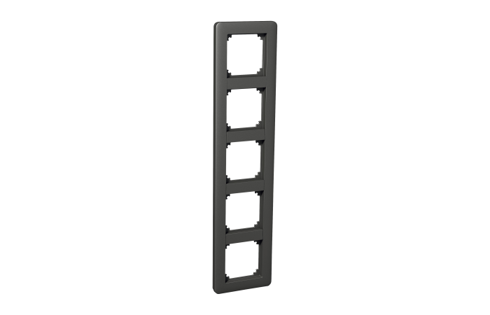 Exxact 5-g frame w bri Primo anthraci, WDE003305, WIRING DEVICES, EXXACT, ELECTROMECHANICAL INSERTS - SCHNEIDER ELECTRIC (pavadinimas tikslinamas)