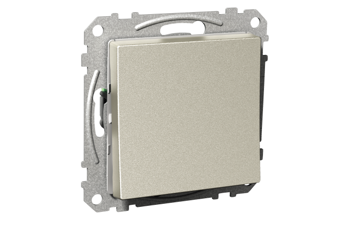 Exxact switch two#way ewless metallic, WDE004121, WIRING DEVICES, EXXACT, ELECTROMECHANICAL INSERTS - SCHNEIDER ELECTRIC (pavadinimas tikslinamas)