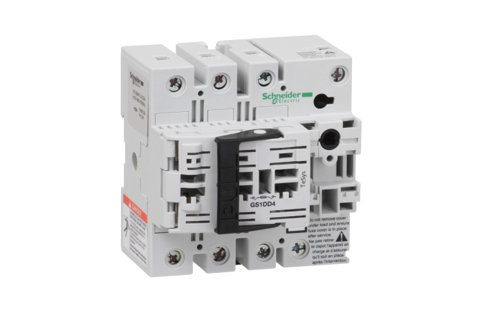 FUSE-SWITCH 4X32A 10X3, GS1DD4, CONTACTORS & MOTOR PROTECTION, SWITCHES AND FUSES, FUSE SWITCHES AND DISCONNECTORS - SCHNEIDER ELECTRIC (pavadinimas tikslinamas)