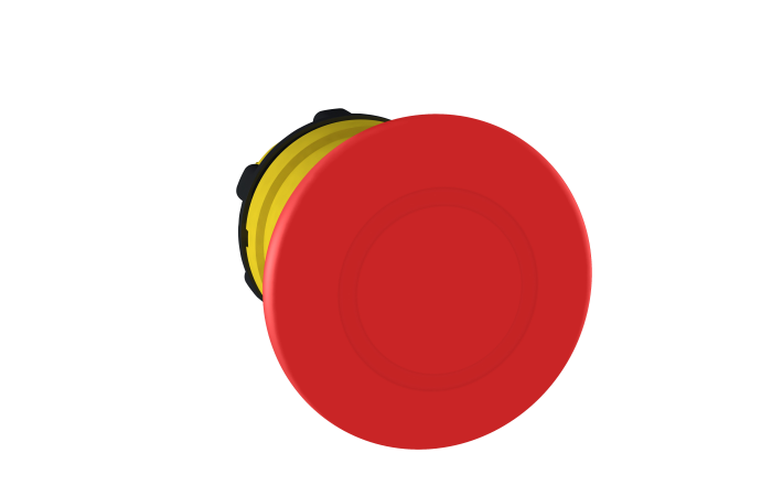 Harmony XB5.Avarin.išjungimo mygtuko galva.D-22mm.Ij, ZB5AT84, CONTROL & SIGNALLING, PUSH BUTTONS, PILOT LIGHTS & CONTROLS, DIA 22 PLASTIC - SCHNEIDER ELECTRIC (pavadinimas tikslinamas)