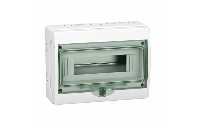 Skydelis v/t 12 (1x12) modulių IP65 su PE/N gnybtais skaidrios durys Mureva - SCHNEIDER ELECTRIC