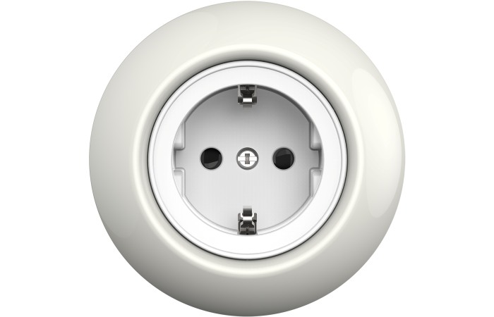 Kištukinis lizdas 2P + E - 16 A - 250 V - baltas, WDE006877, WIRING DEVICES, RENOVA, DIY - SCHNEIDER ELECTRIC (pavadinimas tikslinamas)