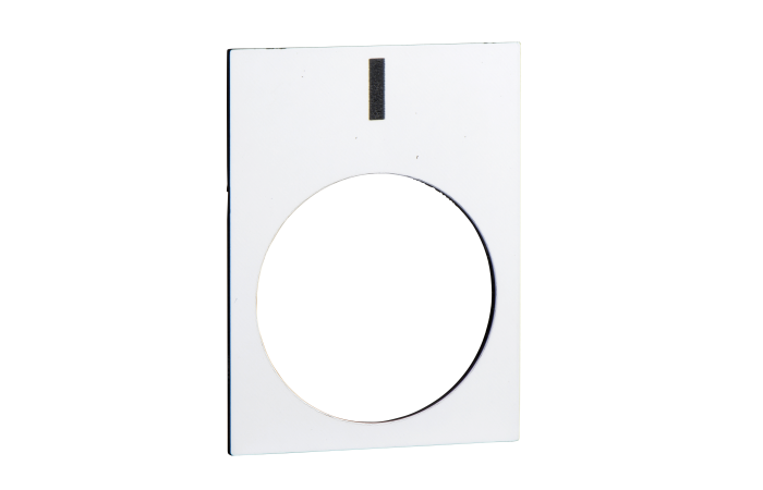 LEGEND PLATE, ZB2BY4980, CONTROL & SIGNALLING, DEDICATED COMMAND & SIGNALLING UNITS, DEDICATED COMMAND & SIGNALLING UNITS - SCHNEIDER ELECTRIC (pavadinimas tikslinamas)