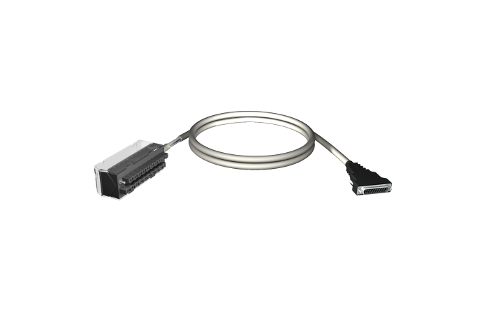 Prijungimo kabelis moduliams:BMXAMI0410/BMXAMO0210., BMXFCA300, AUTOMATION CONTROLLERS, SYSTEM-ORIENTED PLCS, ADVANTYS STB & ETB & X80 - SCHNEIDER ELECTRIC (pavadinimas tikslinamas)