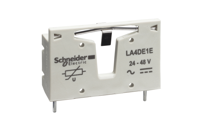 SUPPRESSOR BLOCK, LA4DE1E, CONTACTORS & MOTOR PROTECTION, CONTACTORS & MOTOR PROTECTION STANDARD OFFER < 150, D2 CONTACTORS - SCHNEIDER ELECTRIC (pavadinimas tikslinamas)
