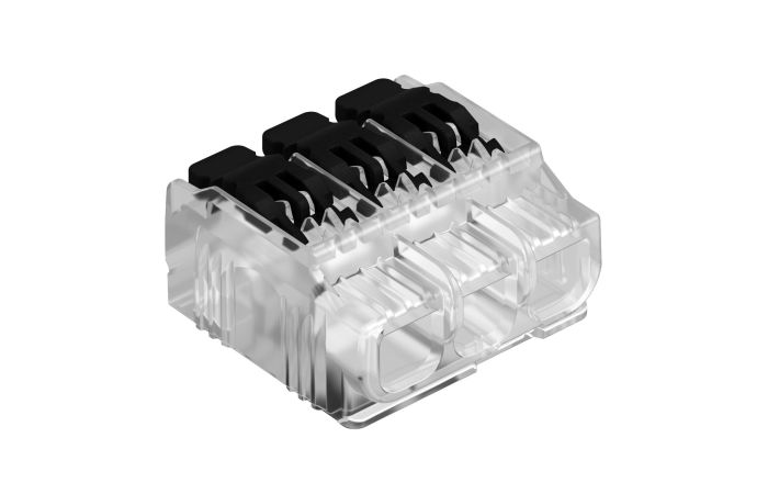 Gnybtas paskirstymo dėžutei 3x0.2-4.0mm2 Cu daugiagysliam/monolitiniam laidui 61 HSK43 [75] - OBO BETTERMANN