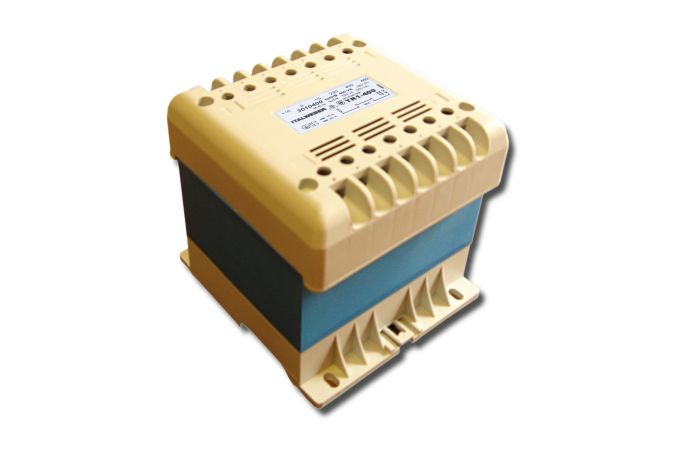 Transformatorius 100VA 400(230)/12V izoliuotas ant DIN bėgelio TR 1f 0-12V 100VA TH - ETI