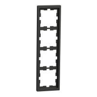 Rėmelis keturgubas antracito spalvos D-Life System Design Merten - SCHNEIDER ELECTRIC