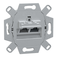 Lizdas kompiuterinis p/t dvigubas RJ45 Kat.6 Merten - SCHNEIDER ELECTRIC