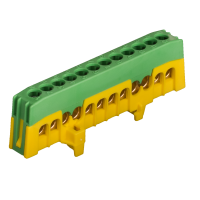 Gnybtas 12x16mm2 geltonai žalias izoliuotas PE12-F2 - POLLMANN