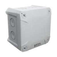 Dėžutė v/t [90x90x64] IP66 tuščia be halogenų UV atspari pilkos spalvos DIAMOND BOX - KOPOS KOLIN