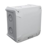 Dėžutė v/t [115x115x70] IP66 tuščia be halogenų UV atspari pilkos spalvos DIAMOND BOX - KOPOS KOLIN