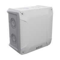 Dėžutė v/t [135x135x79] IP66 tuščia be halogenų UV atspari pilkos spalvos DIAMOND BOX - KOPOS KOLIN
