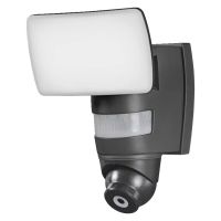 Prožektorius LED 24W IP44 3000K 1800lm dimeriuojamas BRA su jutikliu, kamera, garsiakalbiu ir sirena pilkos spalvos WiFi SMART+ Floodlight - LEDVANCE