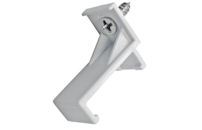 Laikiklis šviestuvo kampinis plastikinis PLL LED PCW-10 [10] - PROTEC