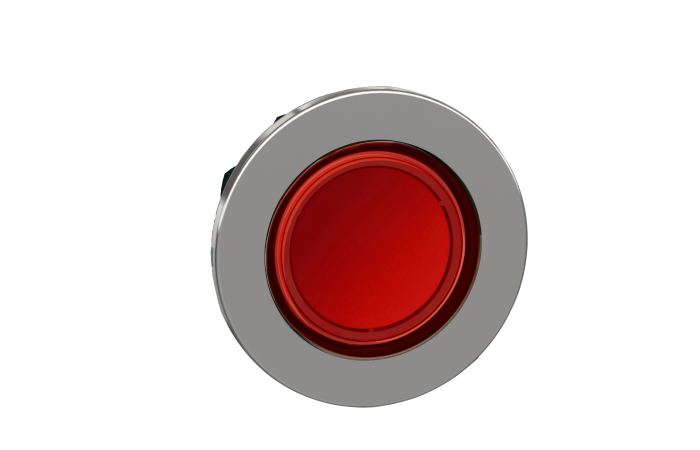 Galvutė mygtukui raudona skaidri be fiksacijos su vieta markiravimui 30.5mm IP66 ZB4F Harmony - SCHNEIDER ELECTRIC