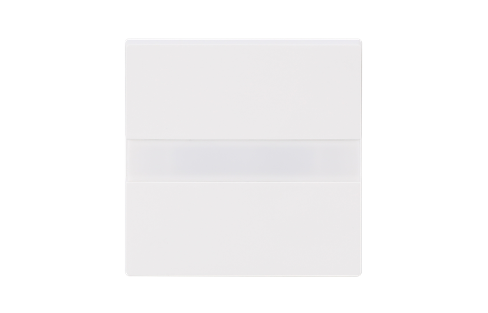 Jutiklis judesio p/t IP20 H-1.1m D-5m 170° su jugiklio funkcija baltos matinės spalvos 64765-44M Busch-Art Linear - ABB