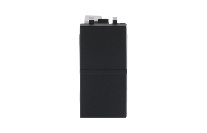 Perjungiklis p/t viengubas juodos matinės spalvos 1 modulio 16A 250V N2102 NT Zenit S - ABB