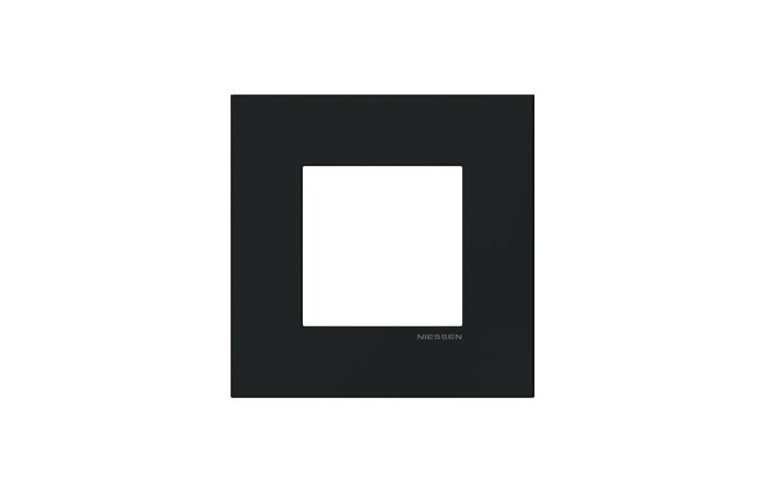 Rėmelis viengubas juodos matinės spalvos Z2271 NT Zenit S - ABB