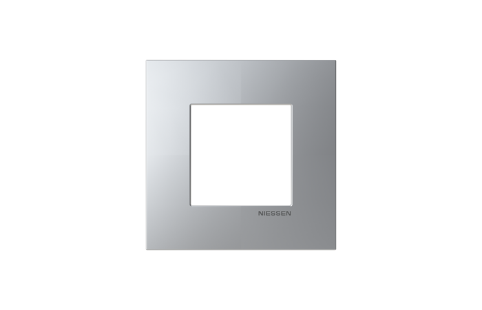 Rėmelis viengubas sidabrinės spalvos Z2271 PL Zenit S - ABB