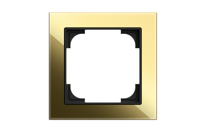 Rėmelis viengubas stiklinis aukso spalvos 1721-4013 Busch-Art Linear - ABB