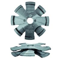 Diskas pjovimo deimantinis 17.9mm trijų diskų 125x22.23mm plytoms, betonui, gelžbetoniui - PROTEC